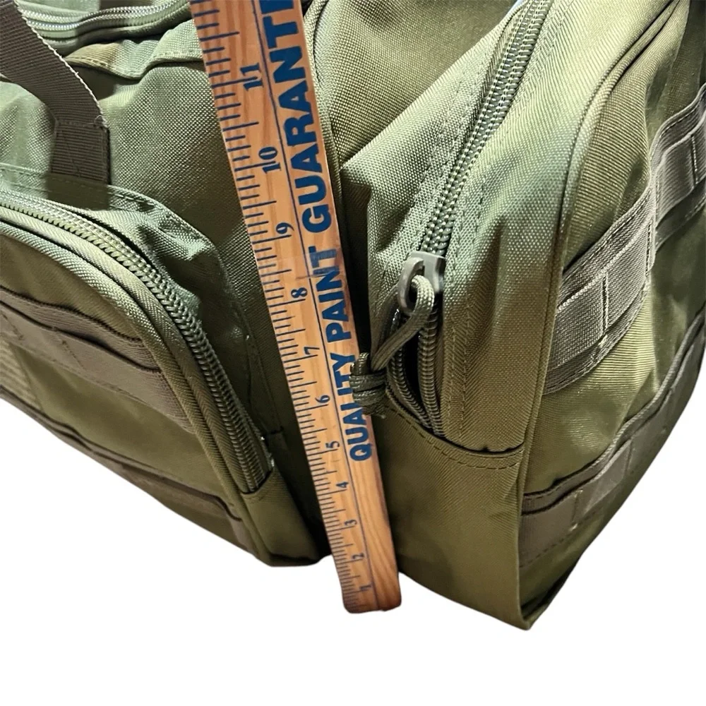 Highland Tactical Army Green Large Multi-pocket Outdoor Travel Duffel Bag